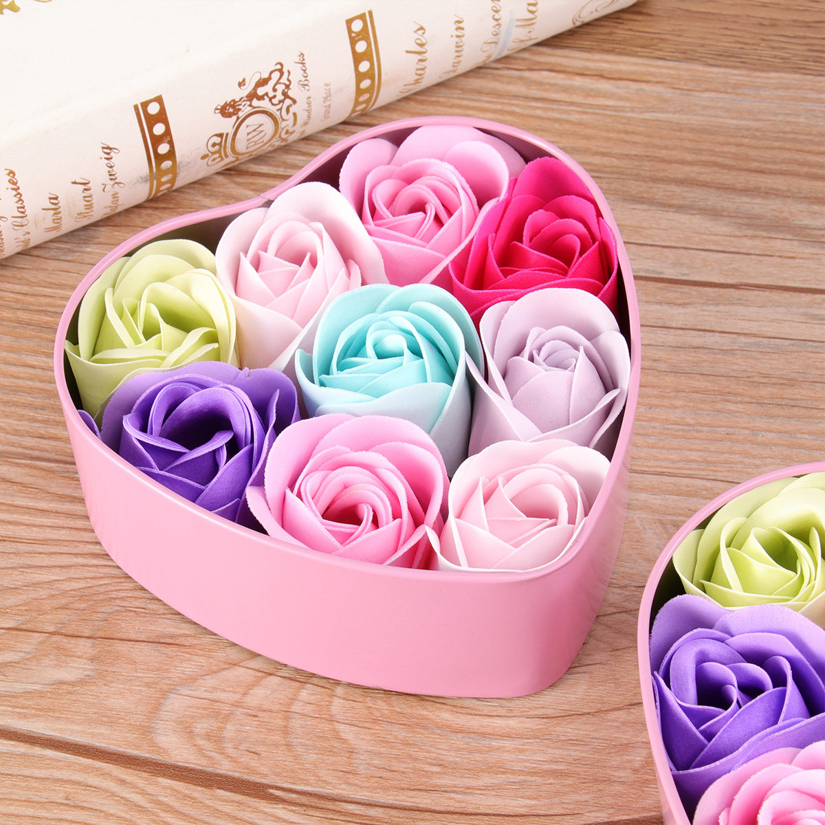 Luxury Skincare Gifts For Her - Jabón de Rosas en Caja de