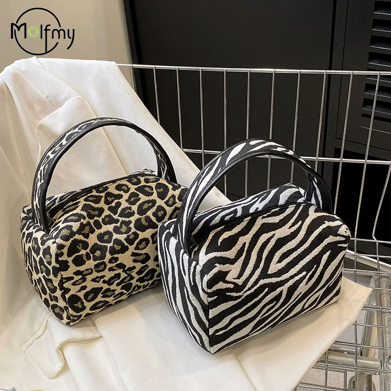 Luxury Skincare Makeup - Bolsa de maquillaje de leopardo, bolso