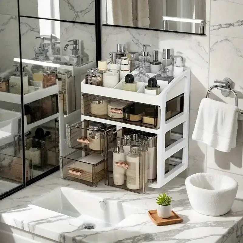 Luxury Skincare Makeup - Caja de almacenamiento de cosméticos, estuche