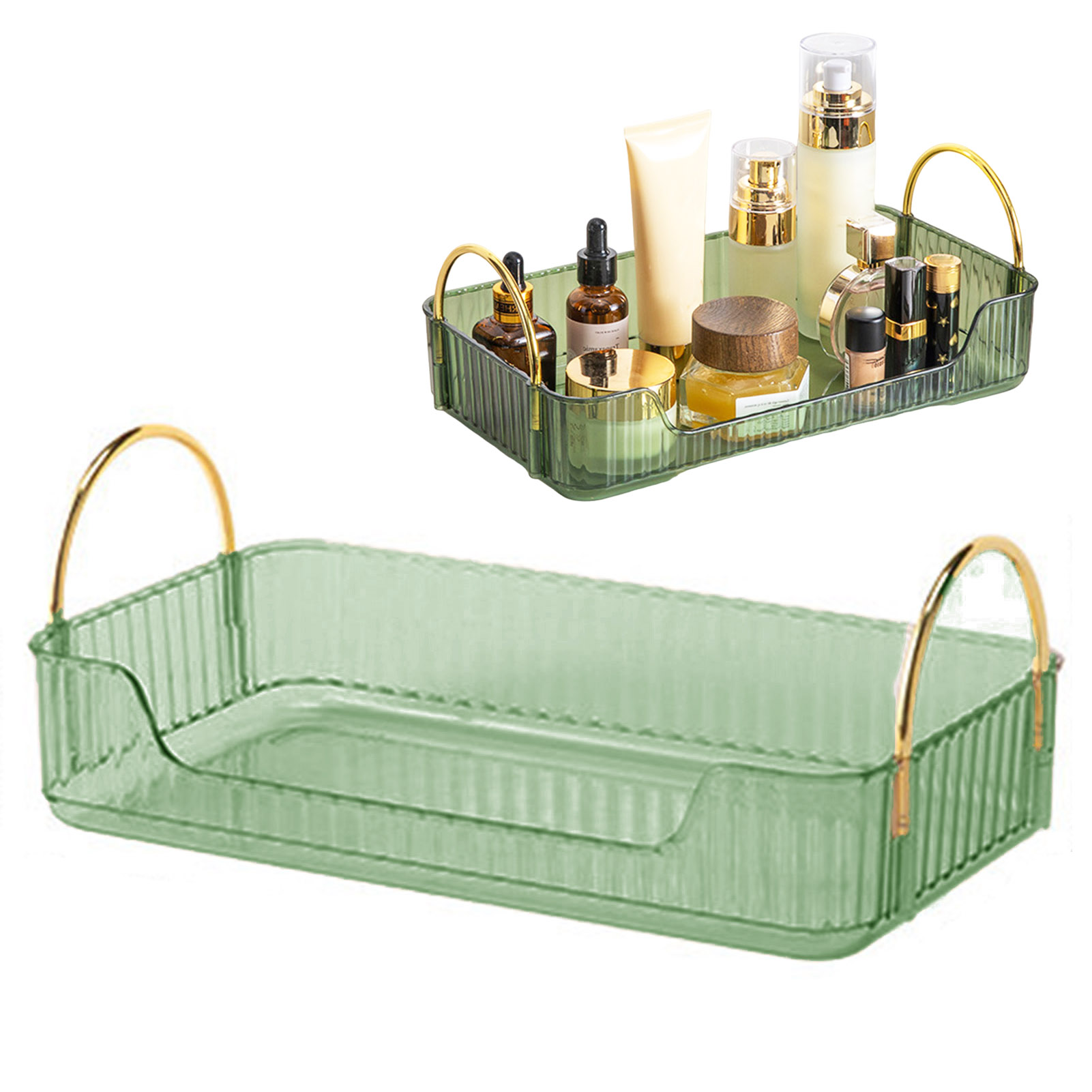 Organizador de baño de lujo, e - Luxury Skincare Makeup reseña y precio