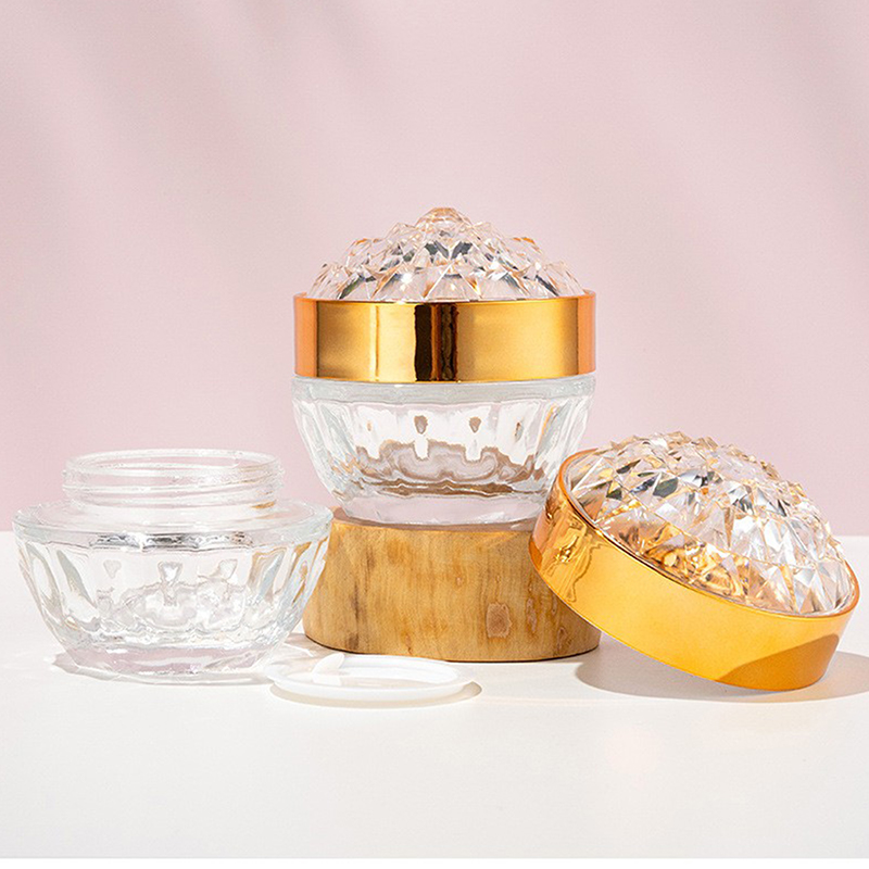 Tarro de crema facial de crist - Luxury Skincare Bottles reseña y precio
