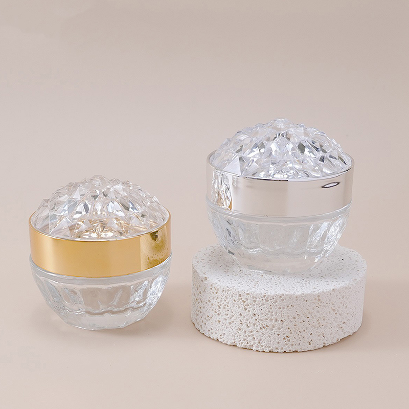 Tarro de crema facial de crist - Luxury Skincare Bottles reseña y precio