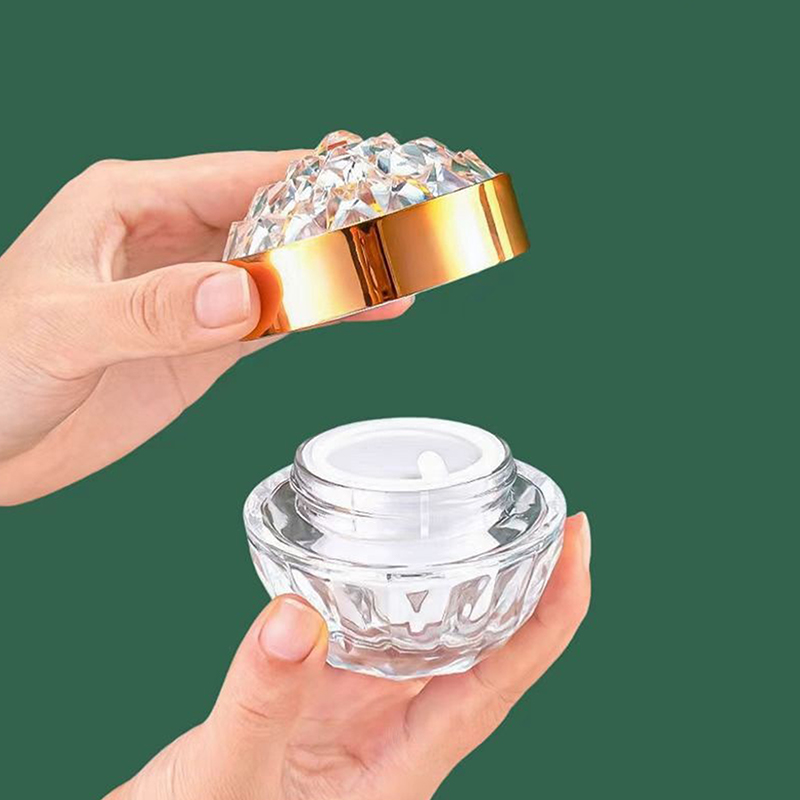 Tarro de crema facial de crist - Luxury Skincare Bottles reseña y precio