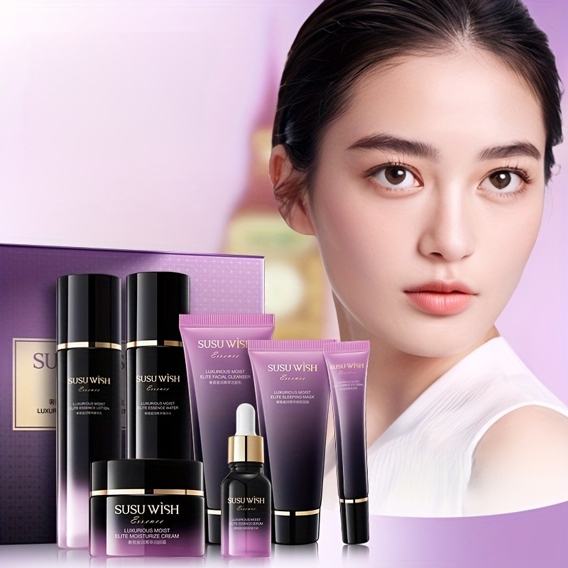 Lujoso y elegante set de nueve - Luxury Skincare Gift Set reseña y precio