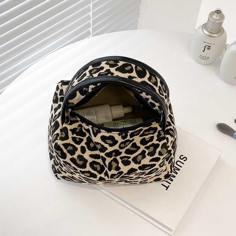 Bolsa de maquillaje de leopard - Luxury Skincare Makeup reseña y precio