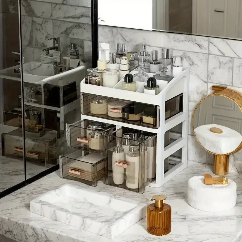 Caja de almacenamiento de cosm - Luxury Skincare Makeup reseña y precio